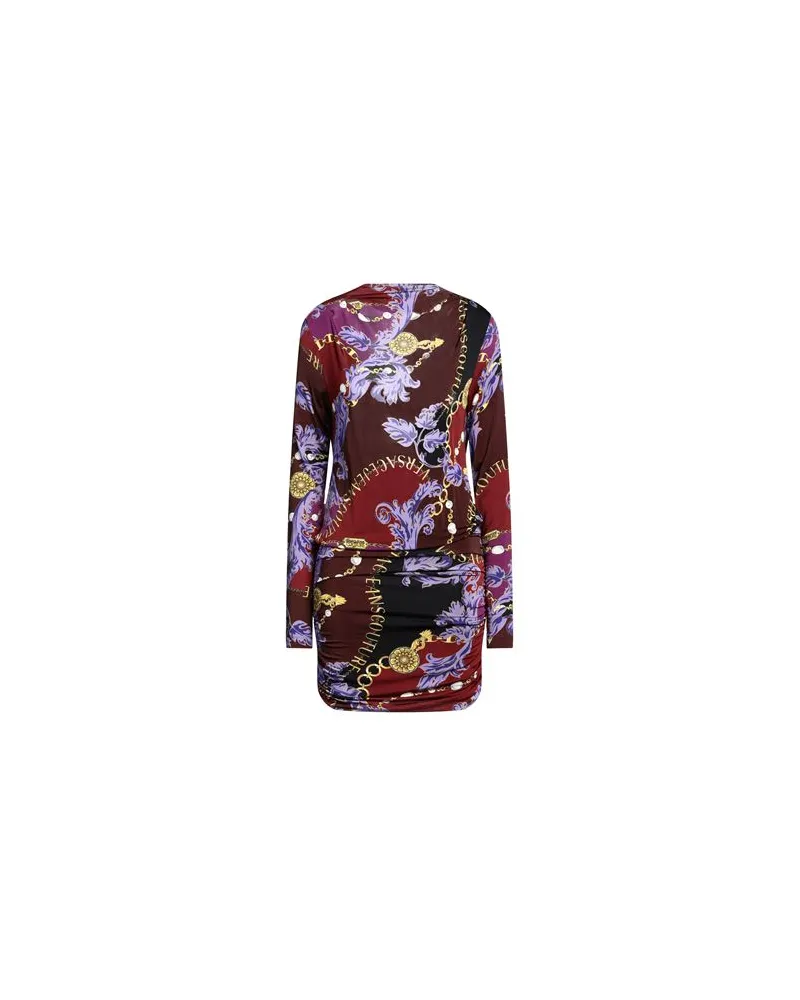Versace Jeans KLEIDER - Mini-Kleiderauf YOOX.COM Bordeaux