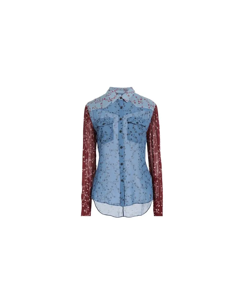 Rag & Bone TOPS - Hemdenauf YOOX.COM Hellblau