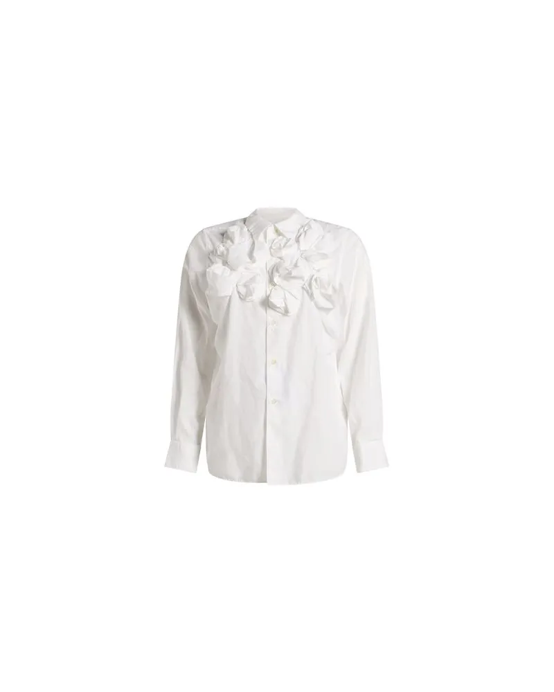 Comme des Garçons TOPS - Hemdenauf YOOX.COM Weiß