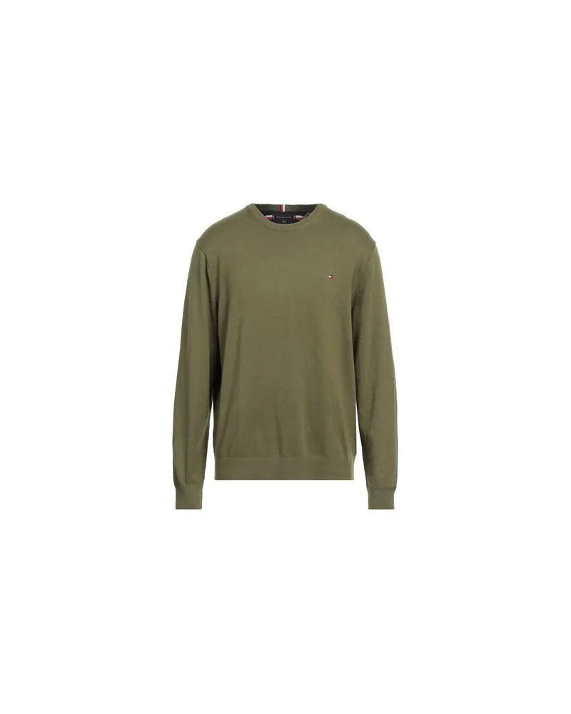 Tommy Hilfiger STRICKWAREN - Pulloverauf YOOX.COM Militärgrün
