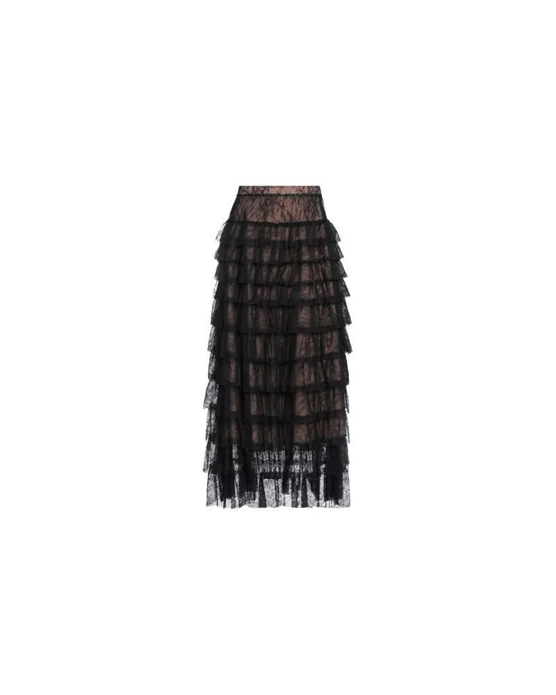 Twin-Set HOSEN & RÖCKE - Maxi-Röckeauf YOOX.COM Schwarz