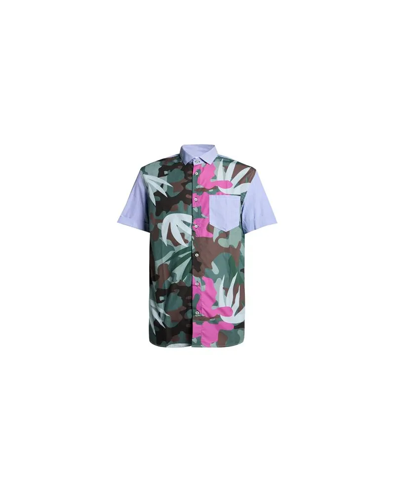 PMDS PREMIUM MOOD DENIM SUPERIOR TOPS - Hemdenauf YOOX.COM Militärgrün