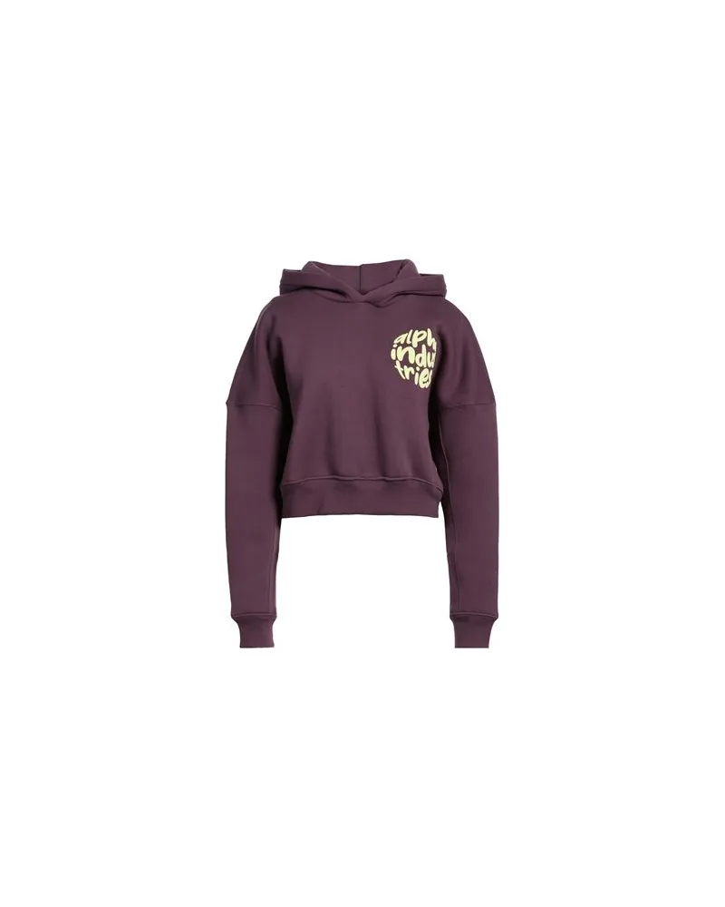 Alpha Industries TOPS - Sweatshirtsauf YOOX.COM Pflaume
