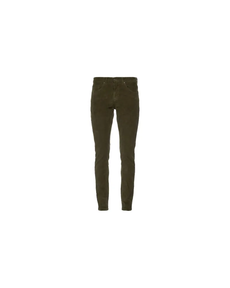 Dondup HOSEN & RÖCKE - Hosenauf YOOX.COM Militärgrün