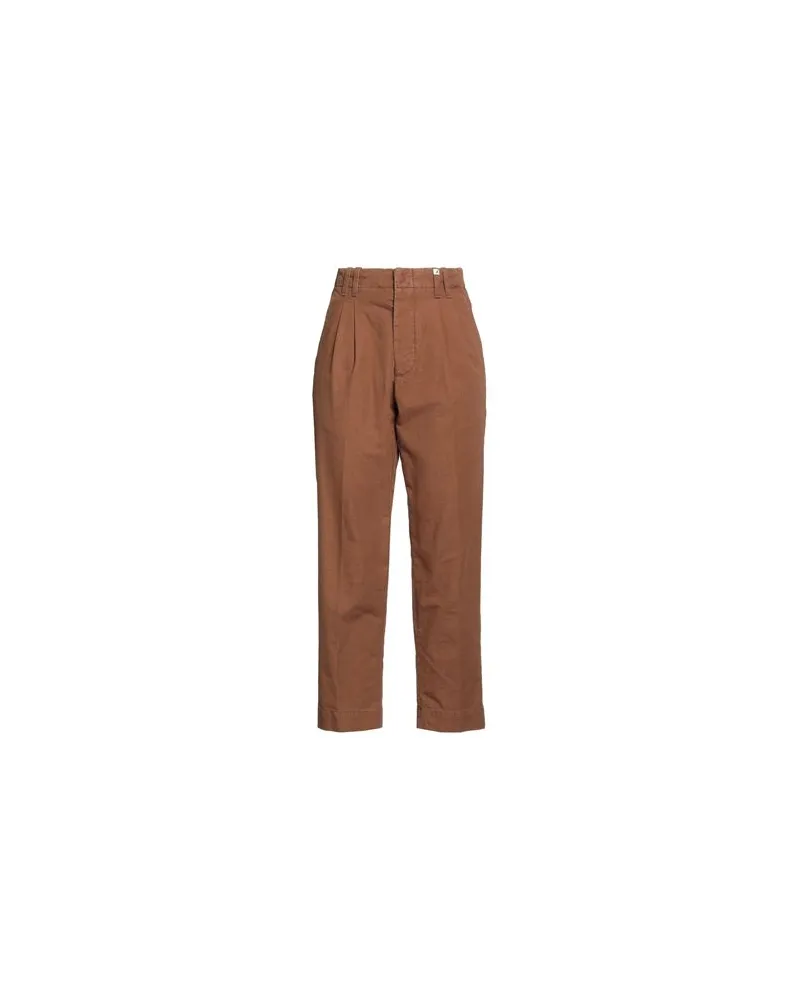 MYTHS HOSEN & RÖCKE - Hosenauf YOOX.COM Braun