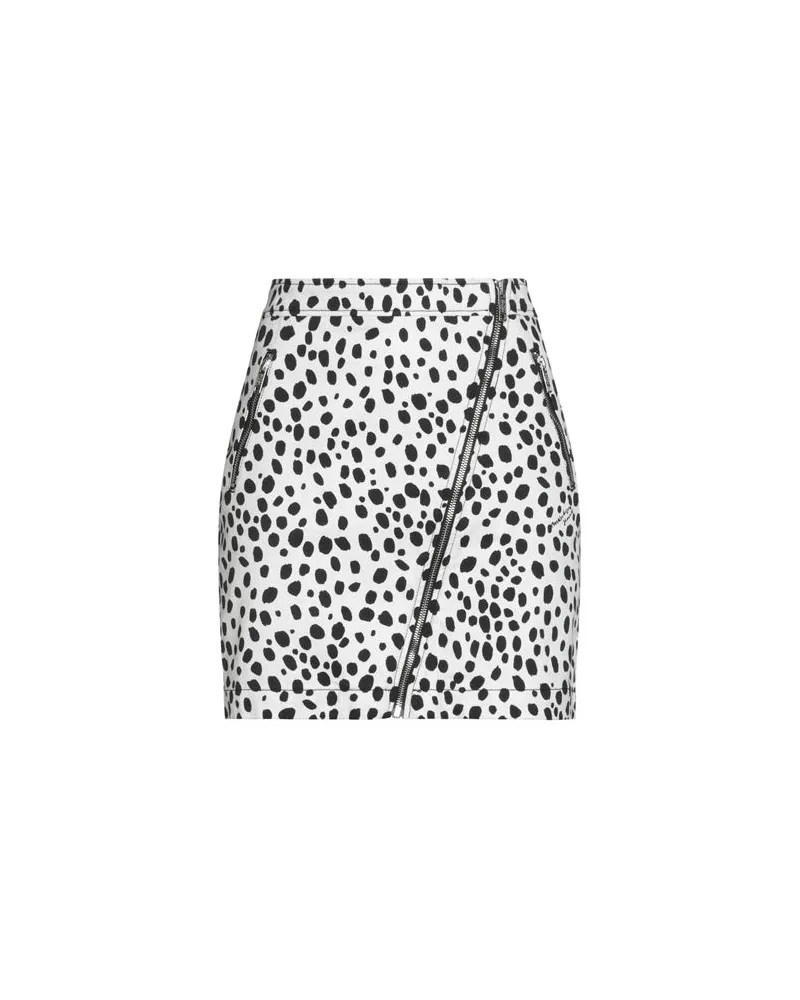 Moschino HOSEN & RÖCKE - Jeansröckeauf YOOX.COM Weiß