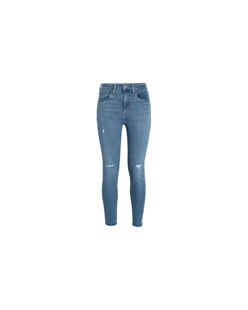 Levi's 721 HIGH RISE SKINNY  - HOSEN & RÖCKE - Jeanshosenauf YOOX.COM Blau