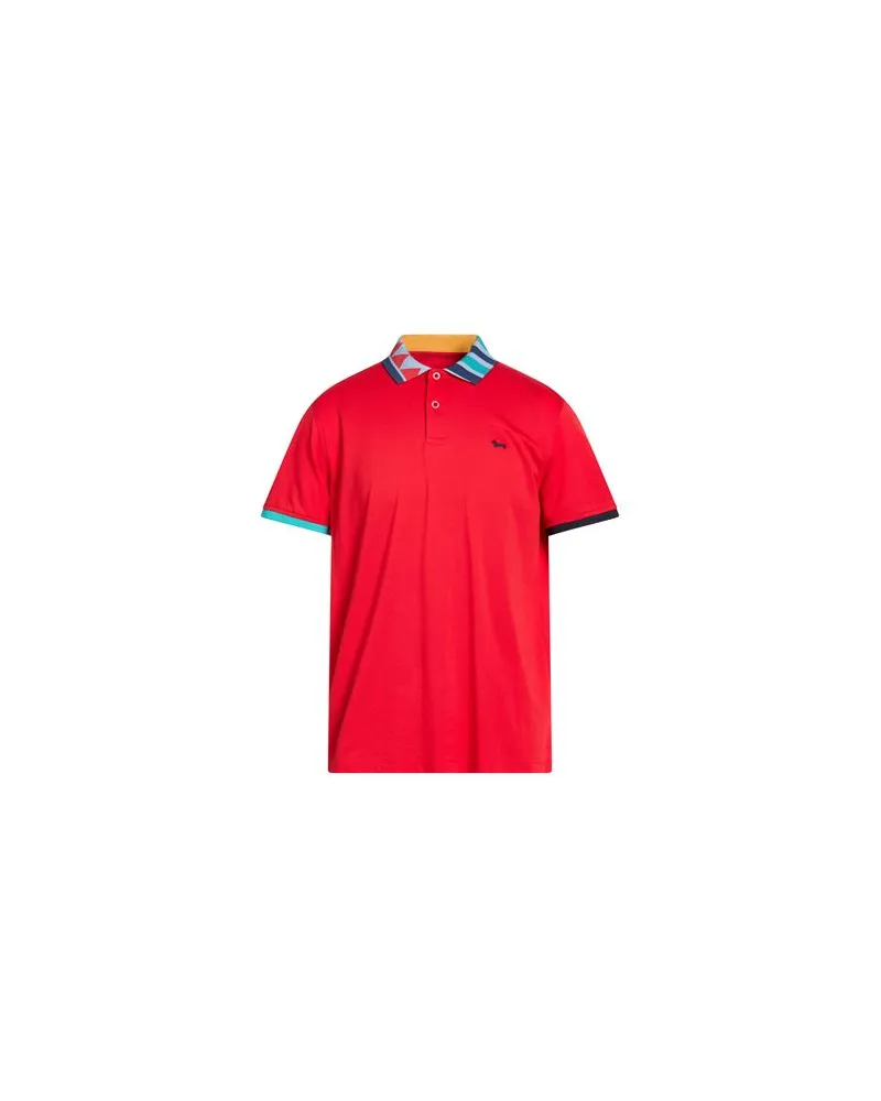 Harmont & Blaine TOPS - Poloshirtsauf YOOX.COM Rot