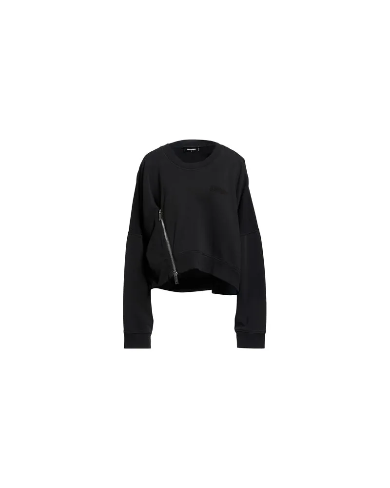 Dsquared2 TOPS - Sweatshirtsauf YOOX.COM Schwarz