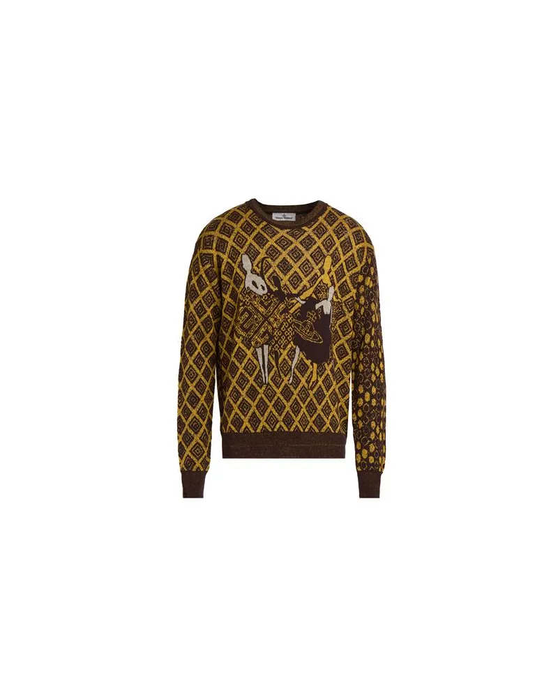 Vivienne Westwood STRICKWAREN - Pulloverauf YOOX.COM Schokobraun