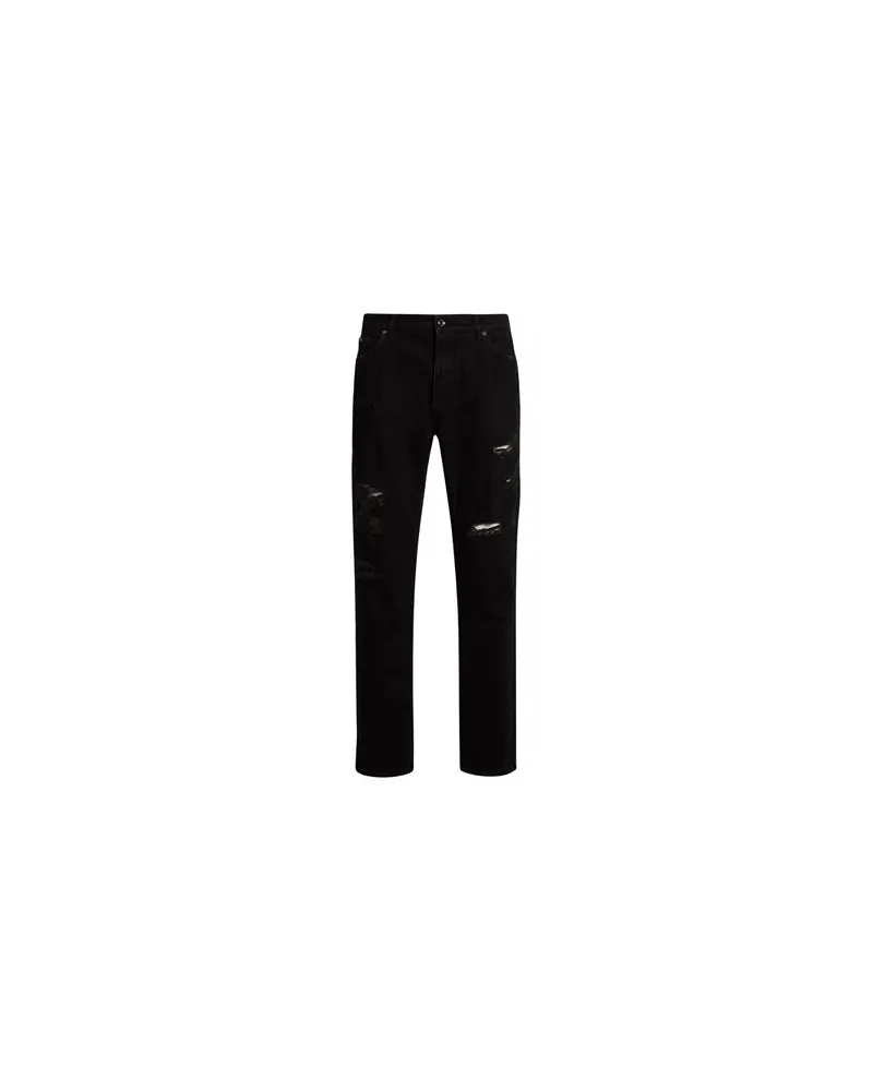 Dolce & Gabbana HOSEN & RÖCKE - Jeanshosenauf YOOX.COM Schwarz