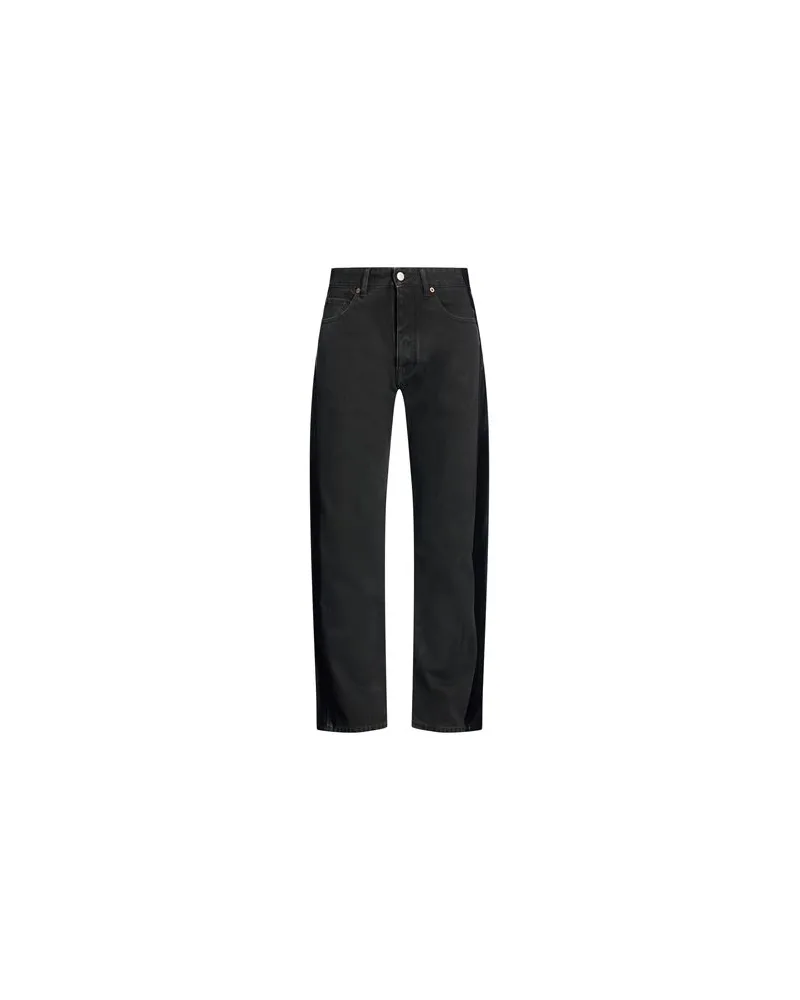 Maison Margiela HOSEN & RÖCKE - Jeanshosenauf YOOX.COM Schwarz