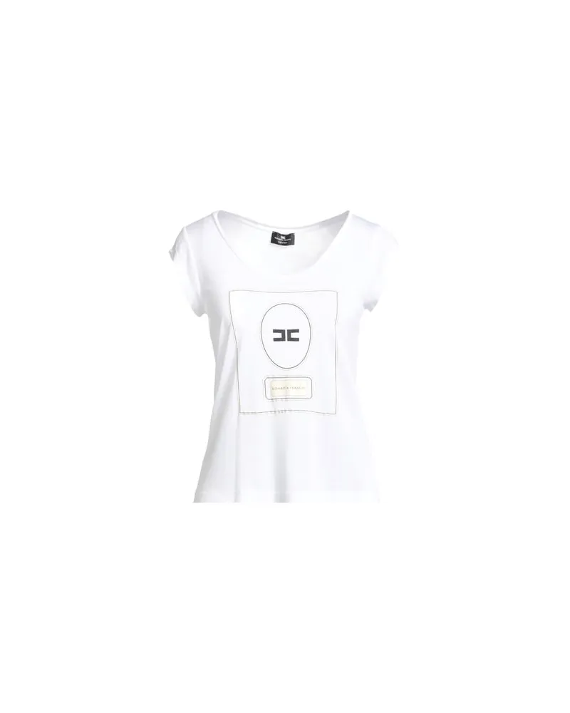 Elisabetta Franchi TOPS - T-shirtsauf YOOX.COM Weiß