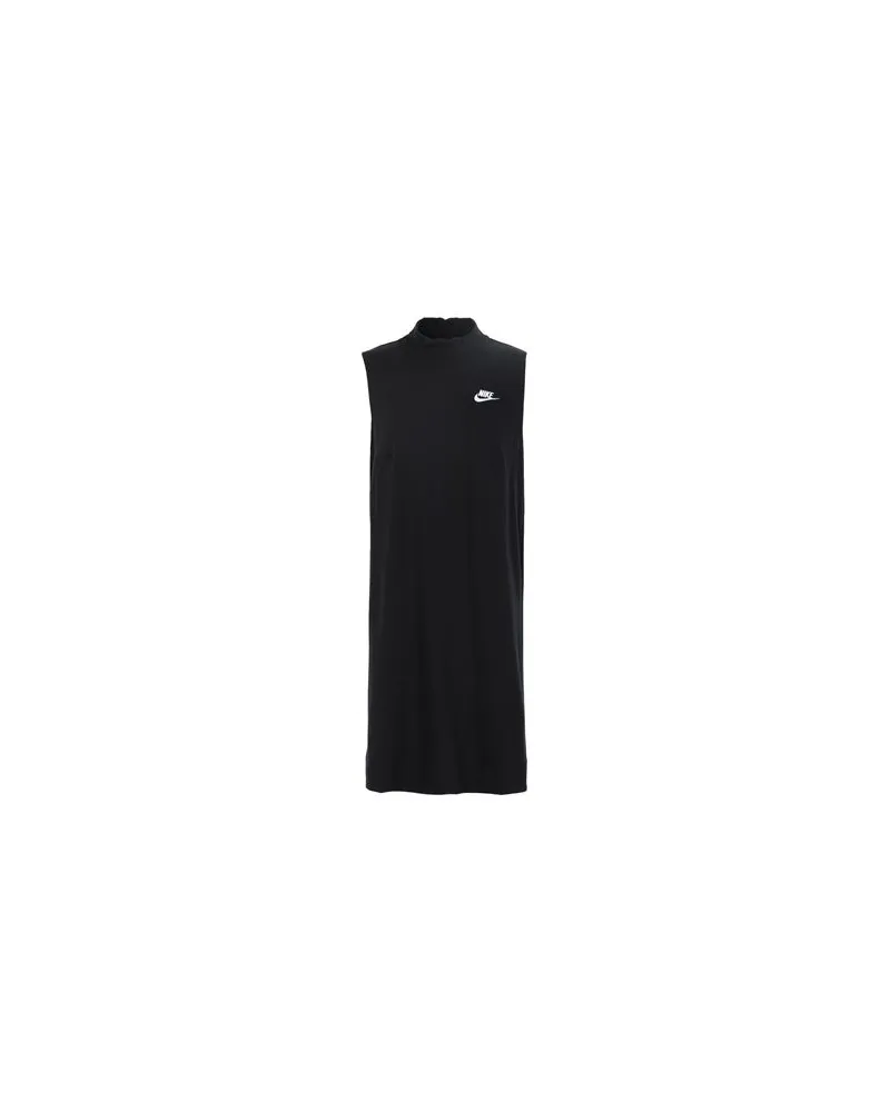 Nike JERSEY DRESS  - KLEIDER - Mini-Kleiderauf YOOX.COM Schwarz