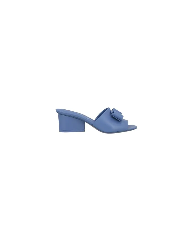 Ferragamo SCHUHE - Sandalenauf YOOX.COM Hellblau