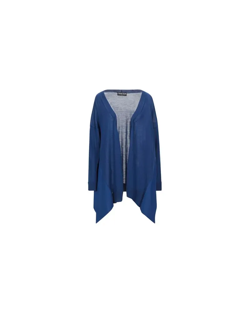 Chiara Boni STRICKWAREN - Strickjackenauf YOOX.COM Blau