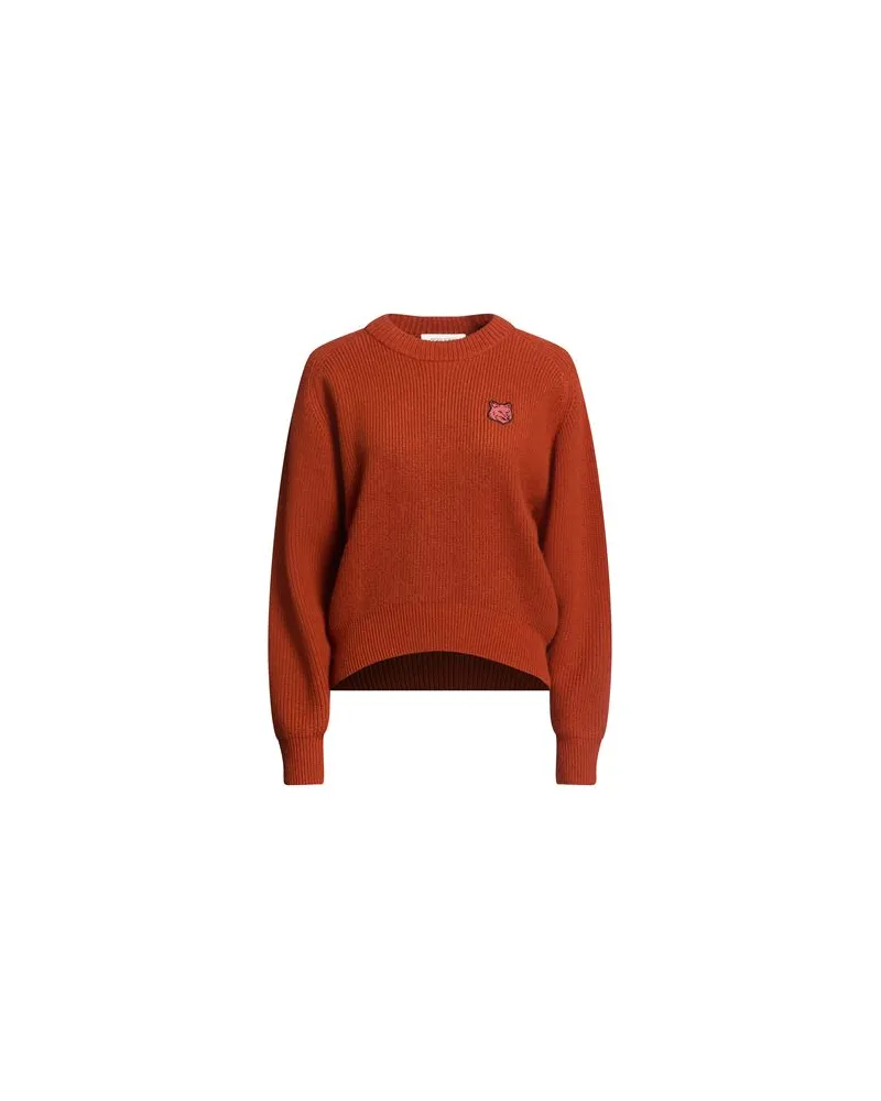 Kitsuné STRICKWAREN - Pulloverauf YOOX.COM Rostrot