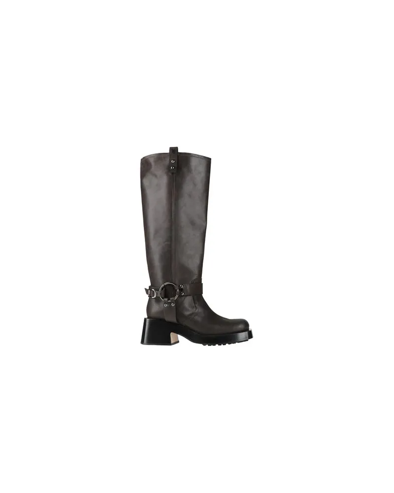 Fabi SCHUHE - Stiefelauf YOOX.COM Dunkelbraun