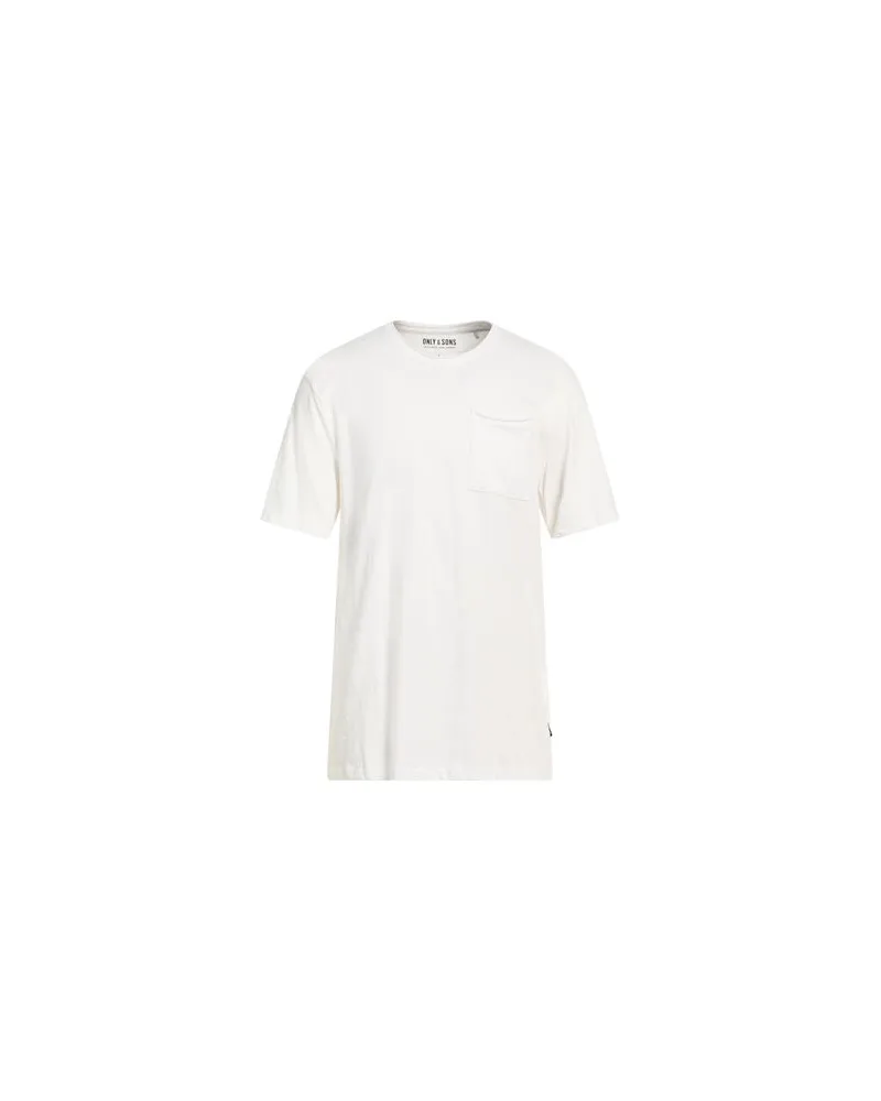 Only & Sons TOPS - T-shirtsauf YOOX.COM Weiß