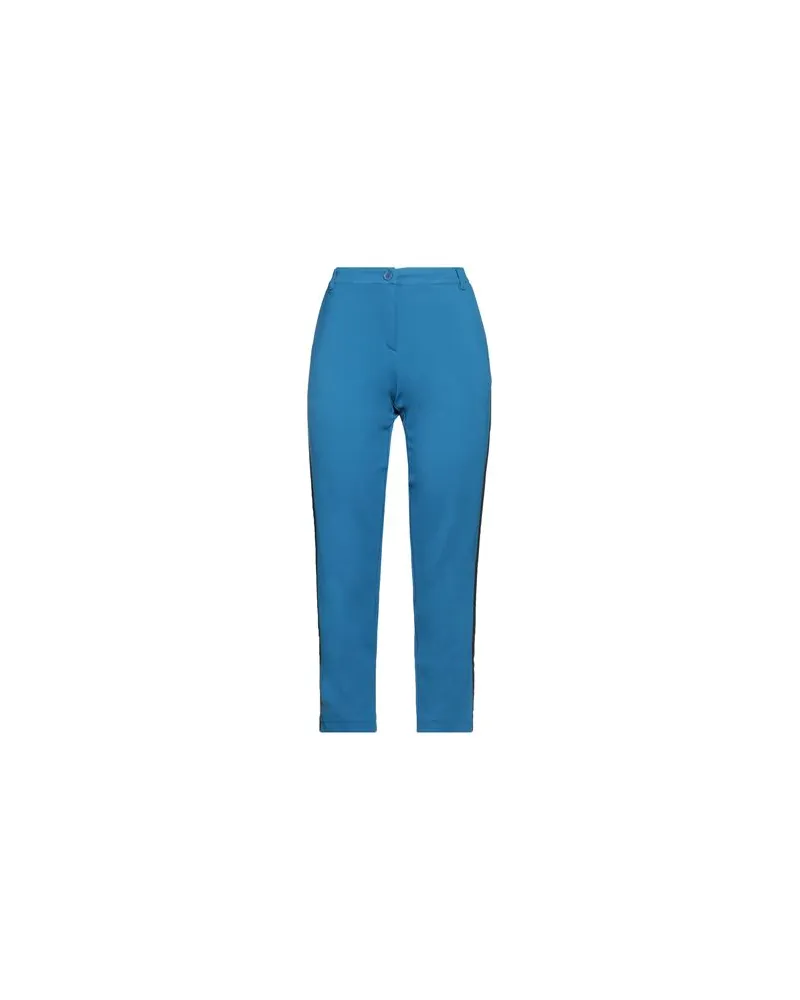 My Twin Twinset HOSEN & RÖCKE - Hosenauf YOOX.COM Azurblau