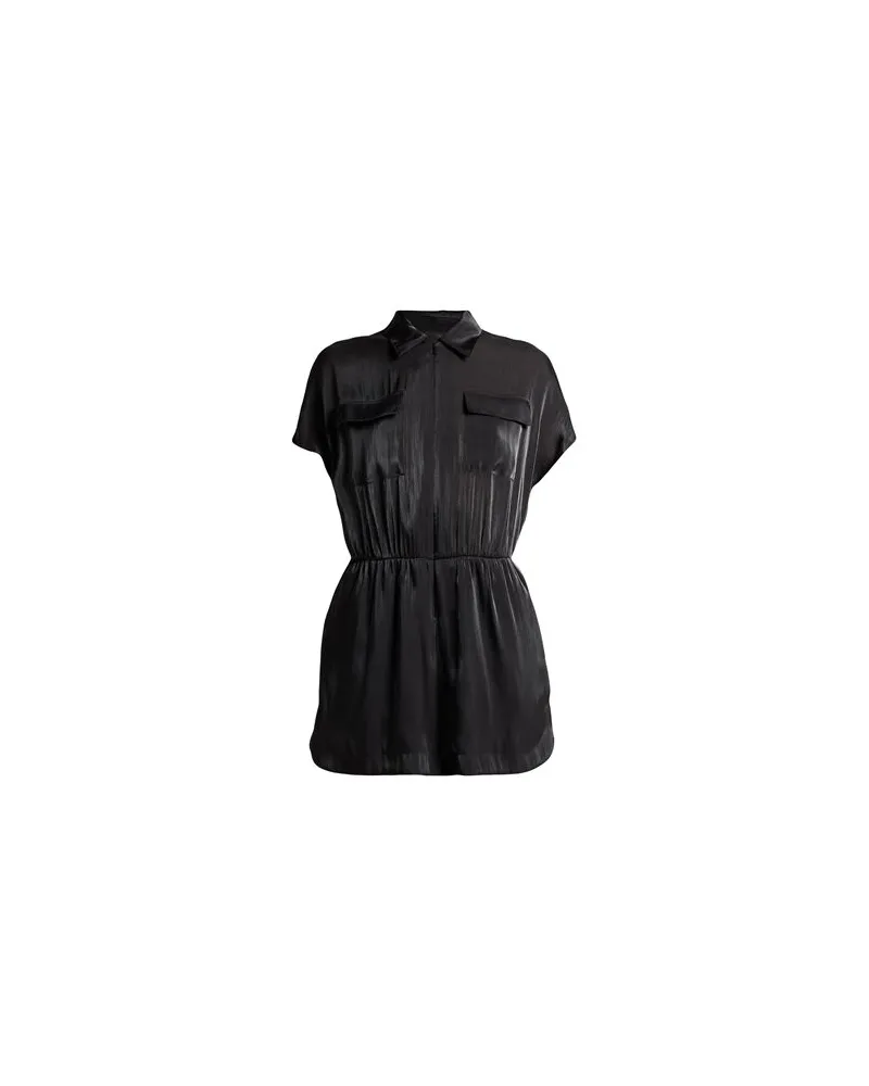 Armani Exchange OVERALLS - Playsuitsauf YOOX.COM Schwarz