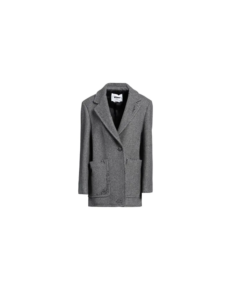MSGM JACKEN & MÄNTEL - Mäntelauf YOOX.COM Grau