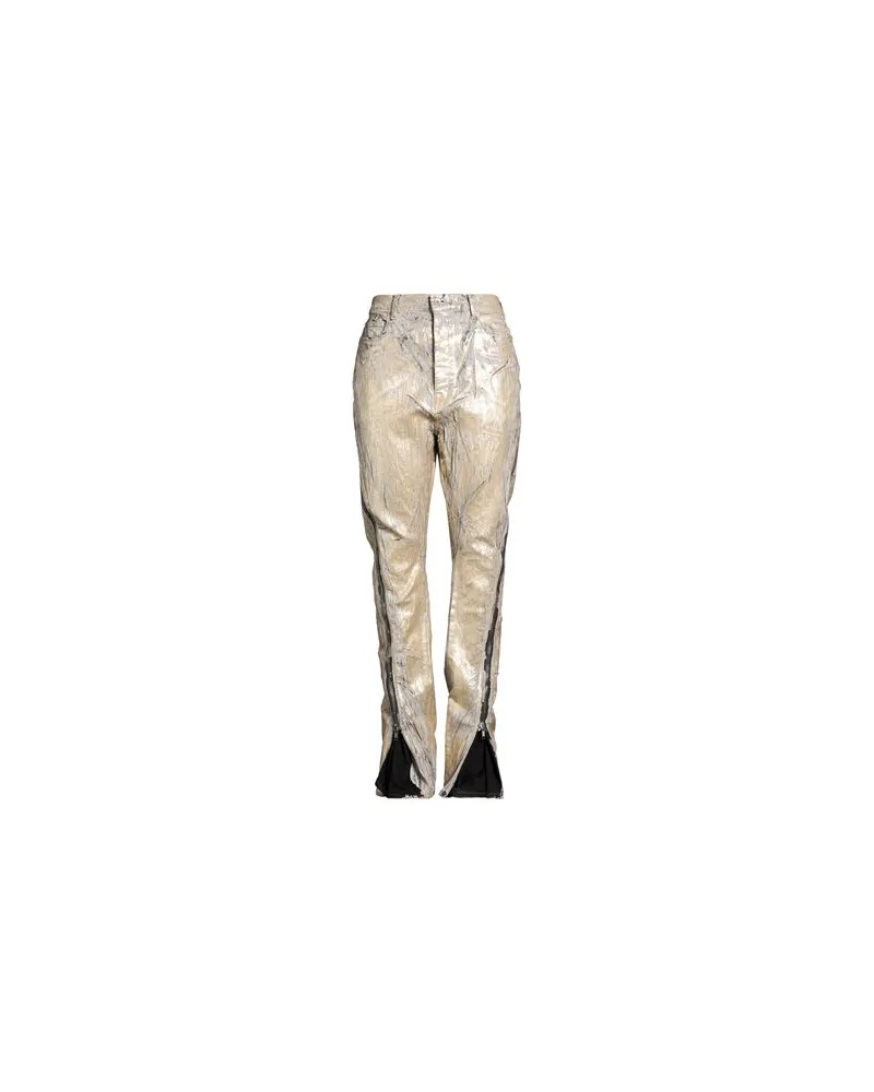 Rick Owens HOSEN & RÖCKE - Jeanshosenauf YOOX.COM Gold