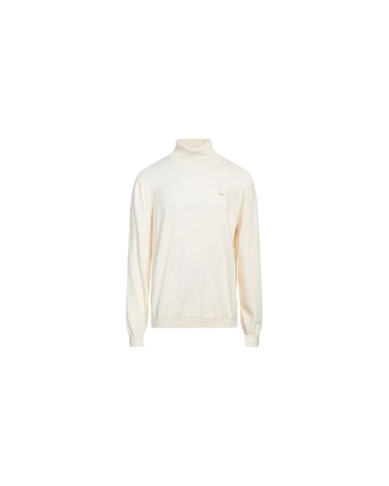 Sun68 STRICKWAREN - Rollkragenpulloverauf YOOX.COM Cremeweiß