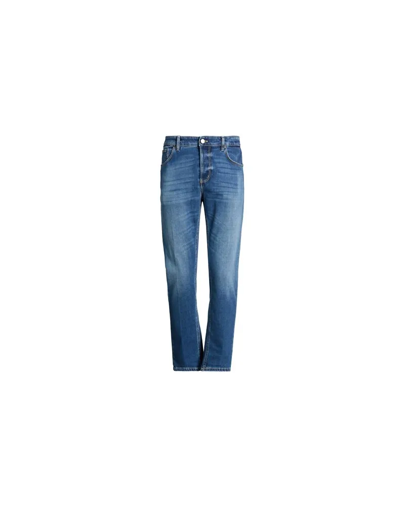 PT TORINO HOSEN & RÖCKE - Jeanshosenauf YOOX.COM Blau