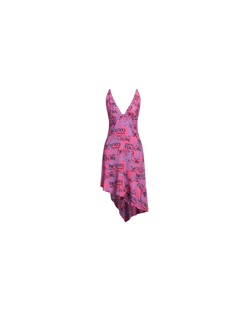 Versace Jeans KLEIDER - Midi-Kleiderauf YOOX.COM Fuchsia
