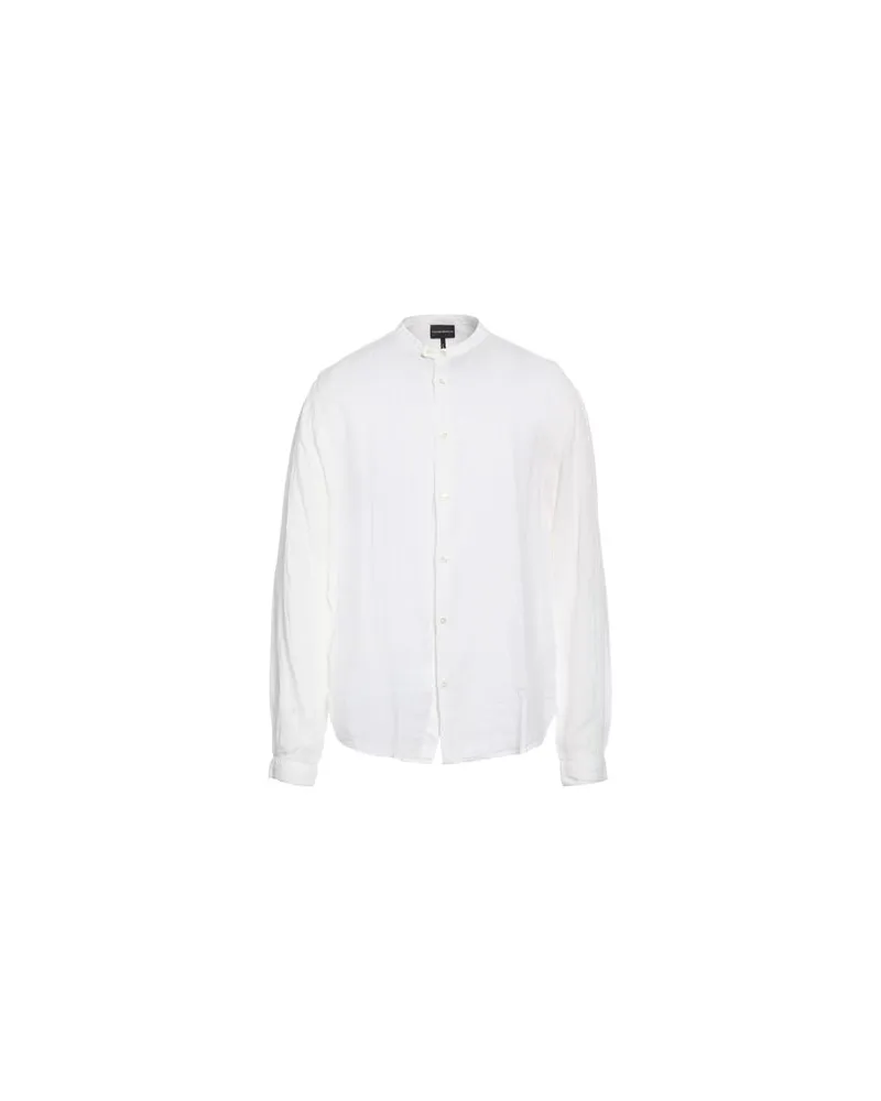 Emporio Armani TOPS - Hemdenauf YOOX.COM Weiß