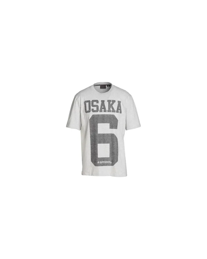 Superdry. TOPS - T-shirtsauf YOOX.COM Grau