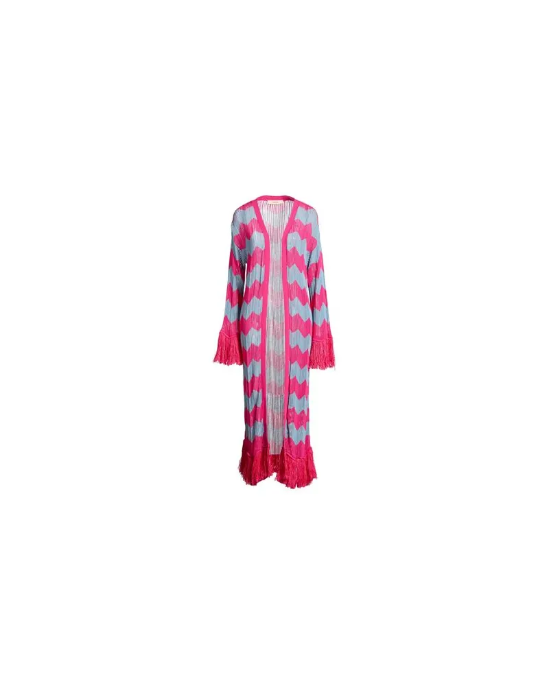 Jucca STRICKWAREN - Strickjackenauf YOOX.COM Fuchsia