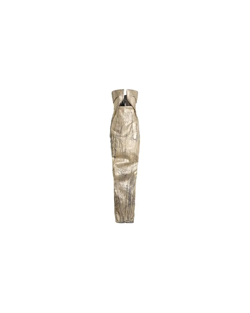 Rick Owens KLEIDER - Maxi-Kleiderauf YOOX.COM Gold