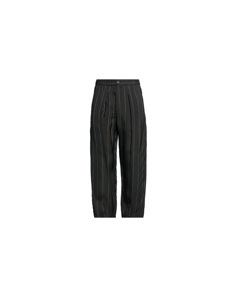 Giorgio Armani HOSEN & RÖCKE - Hosenauf YOOX.COM Schwarz
