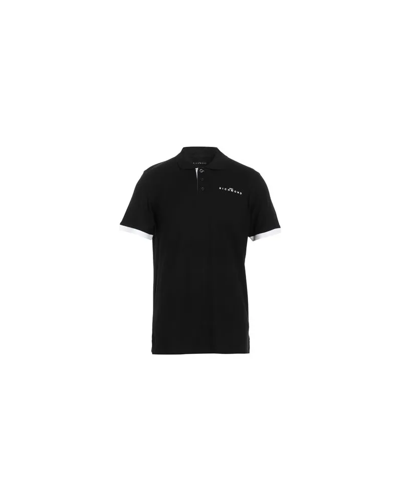 John Richmond TOPS - Poloshirtsauf YOOX.COM Schwarz