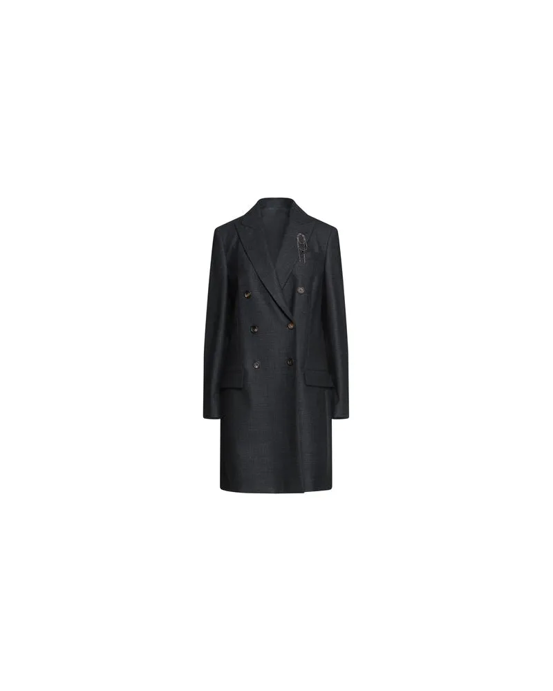 Brunello Cucinelli JACKEN & MÄNTEL - Jacken, Mäntel & Trenchcoatsauf YOOX.COM Braungrau