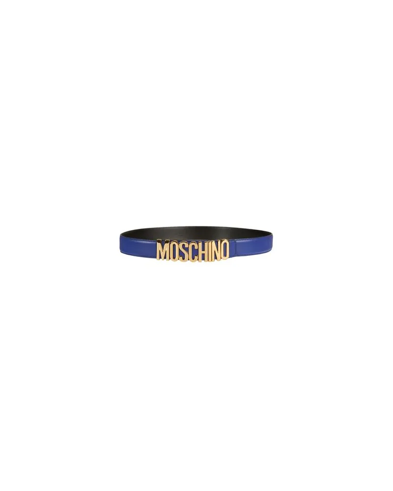 Moschino Kleinlederwaren - Gürtelauf YOOX.COM Blau