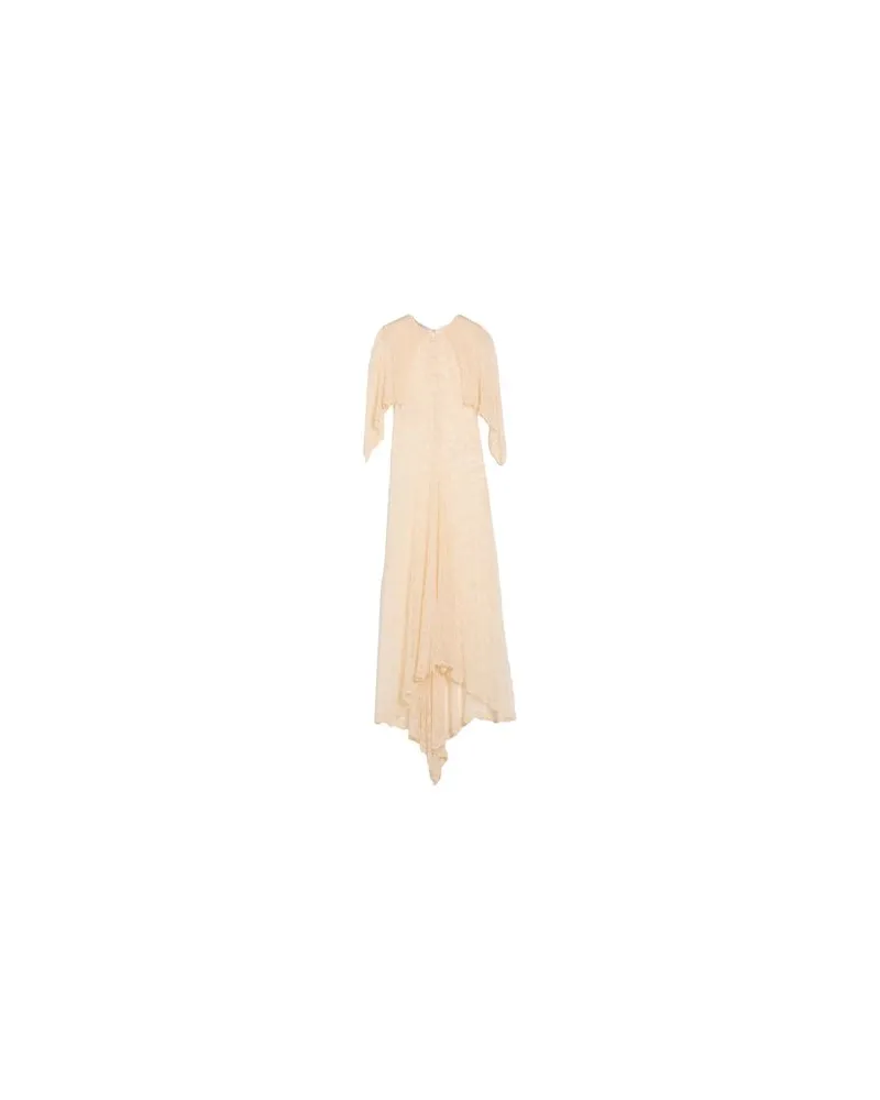Philosophy Di Lorenzo Serafini KLEIDER - Maxi-Kleiderauf YOOX.COM Beige
