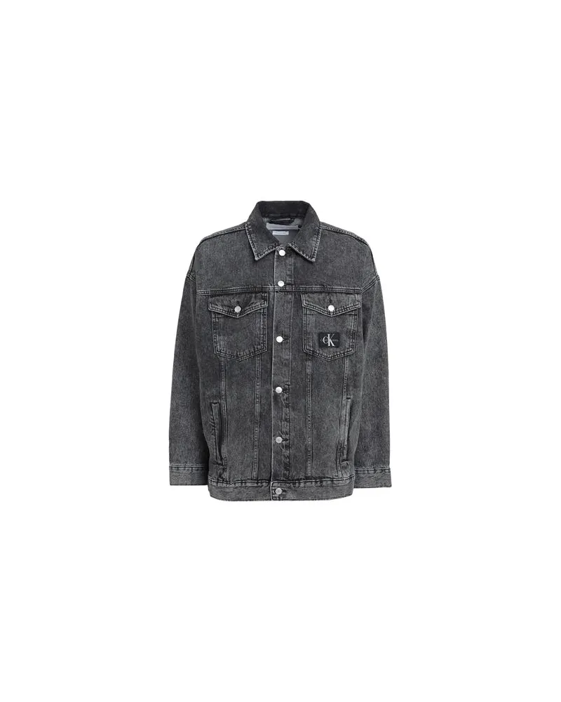 Calvin Klein JACKEN & MÄNTEL - Jeansjacken/Mäntelauf YOOX.COM Schwarz