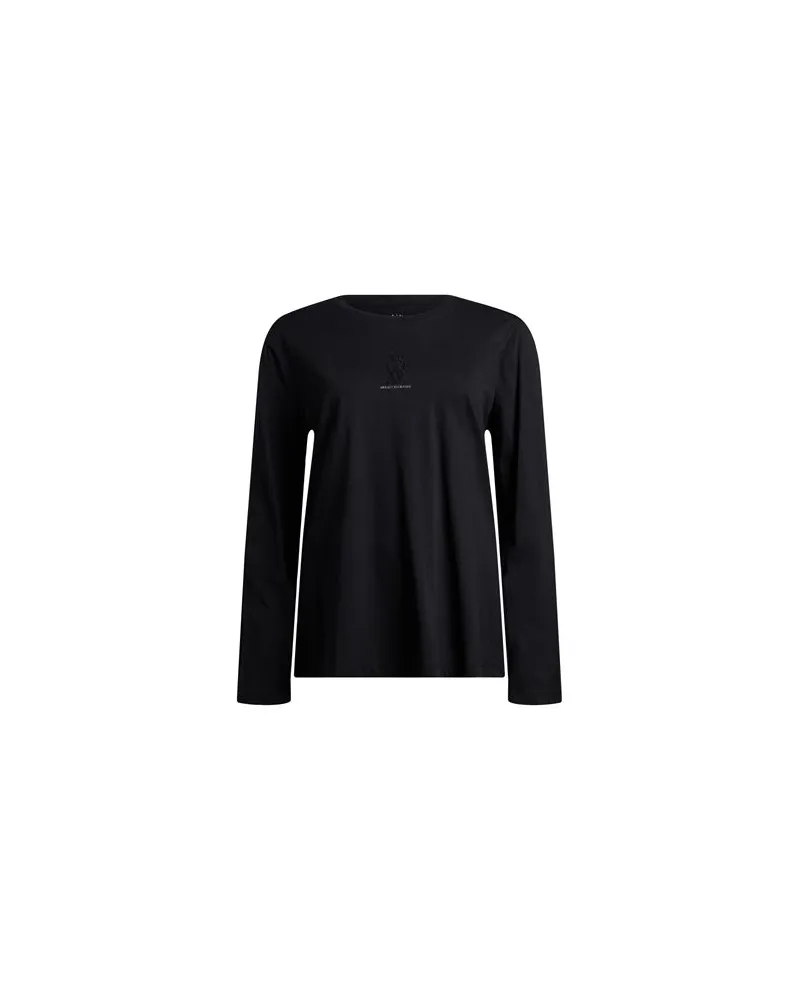 Armani Exchange TOPS - T-shirtsauf YOOX.COM Schwarz