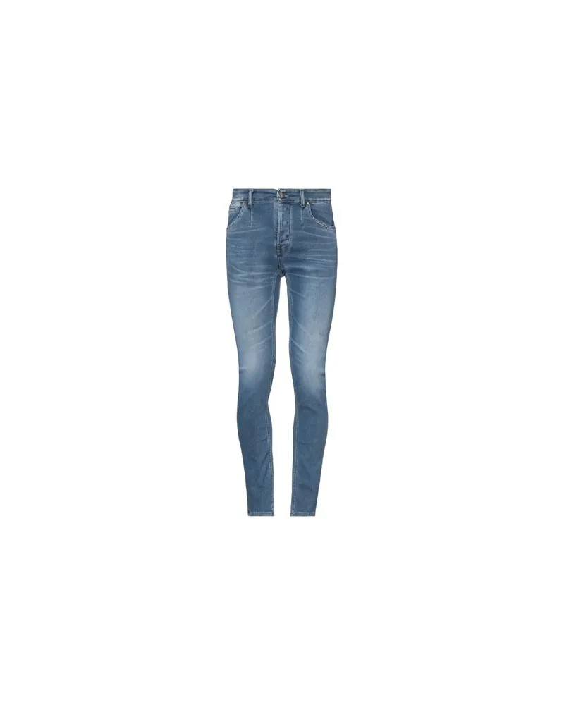 PMDS PREMIUM MOOD DENIM SUPERIOR HOSEN & RÖCKE - Jeanshosenauf YOOX.COM Blau