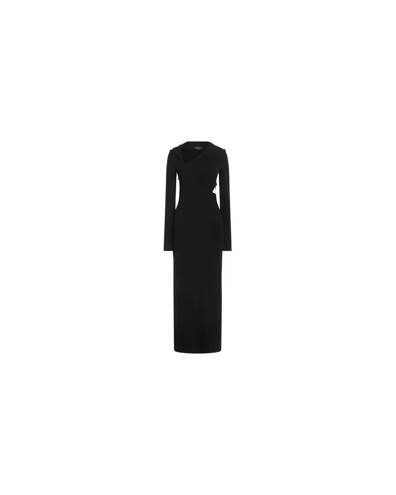 Versace KLEIDER - Maxi-Kleiderauf YOOX.COM Schwarz