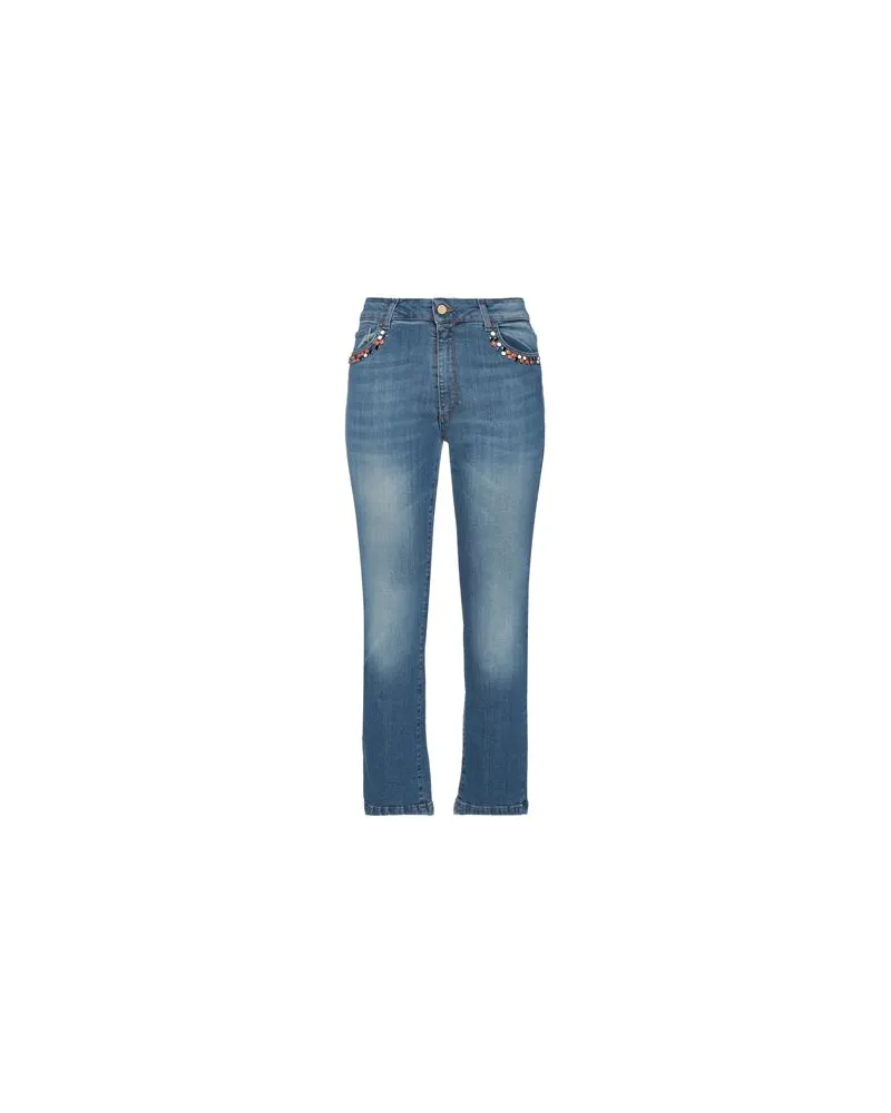 Manila Grace HOSEN & RÖCKE - Jeanshosenauf YOOX.COM Blau