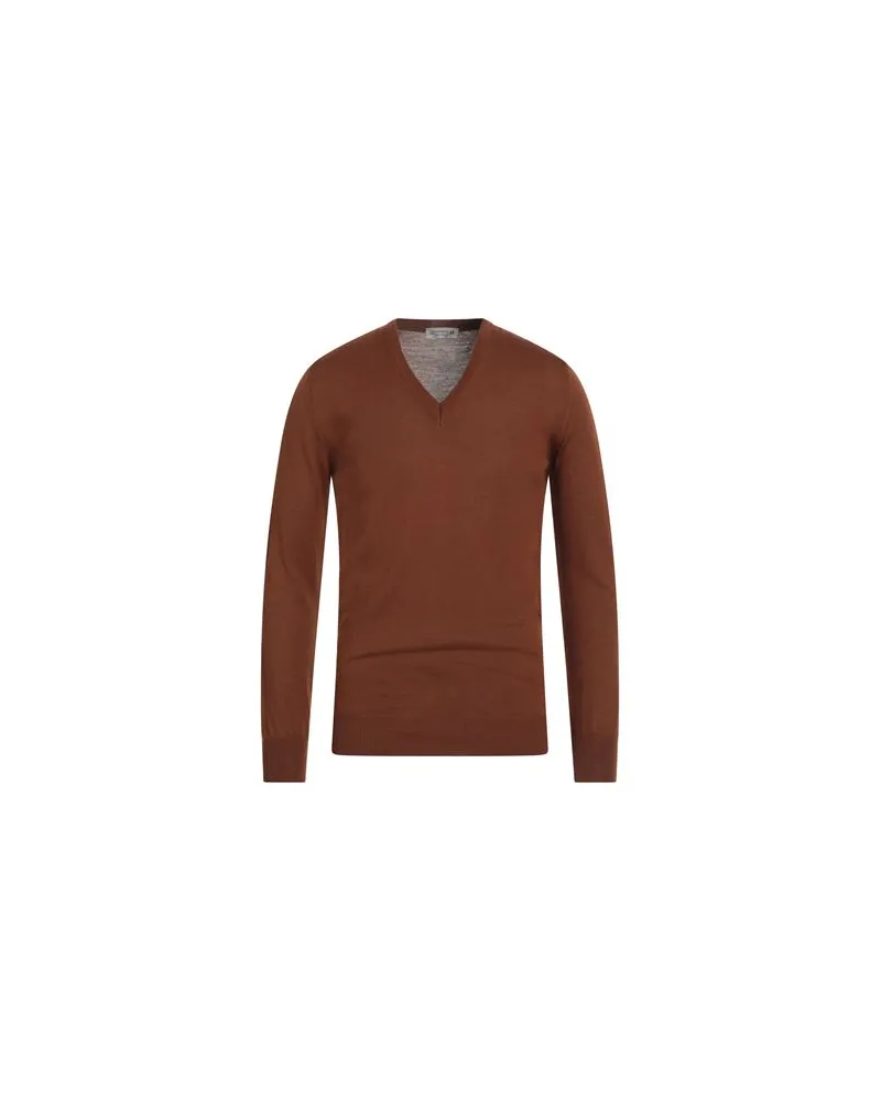 Daniele Alessandrini STRICKWAREN - Pulloverauf YOOX.COM Braun