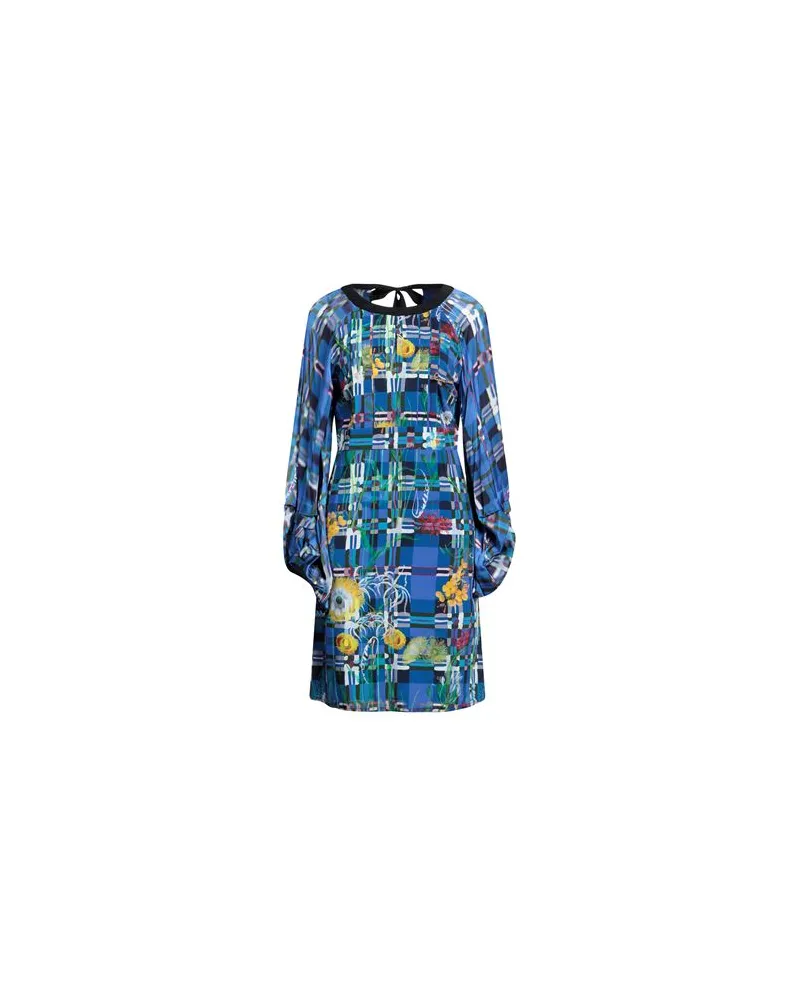 Roberto Cavalli KLEIDER - Midi-Kleiderauf YOOX.COM Blau
