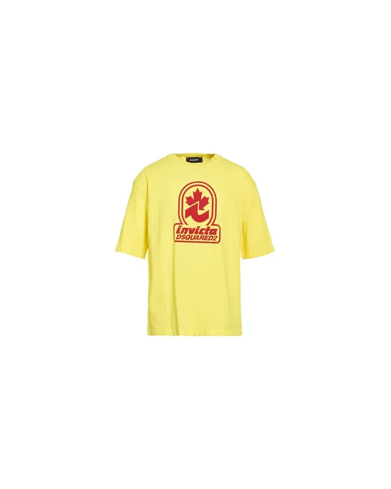 Dsquared2 TOPS - T-shirtsauf YOOX.COM Gelb
