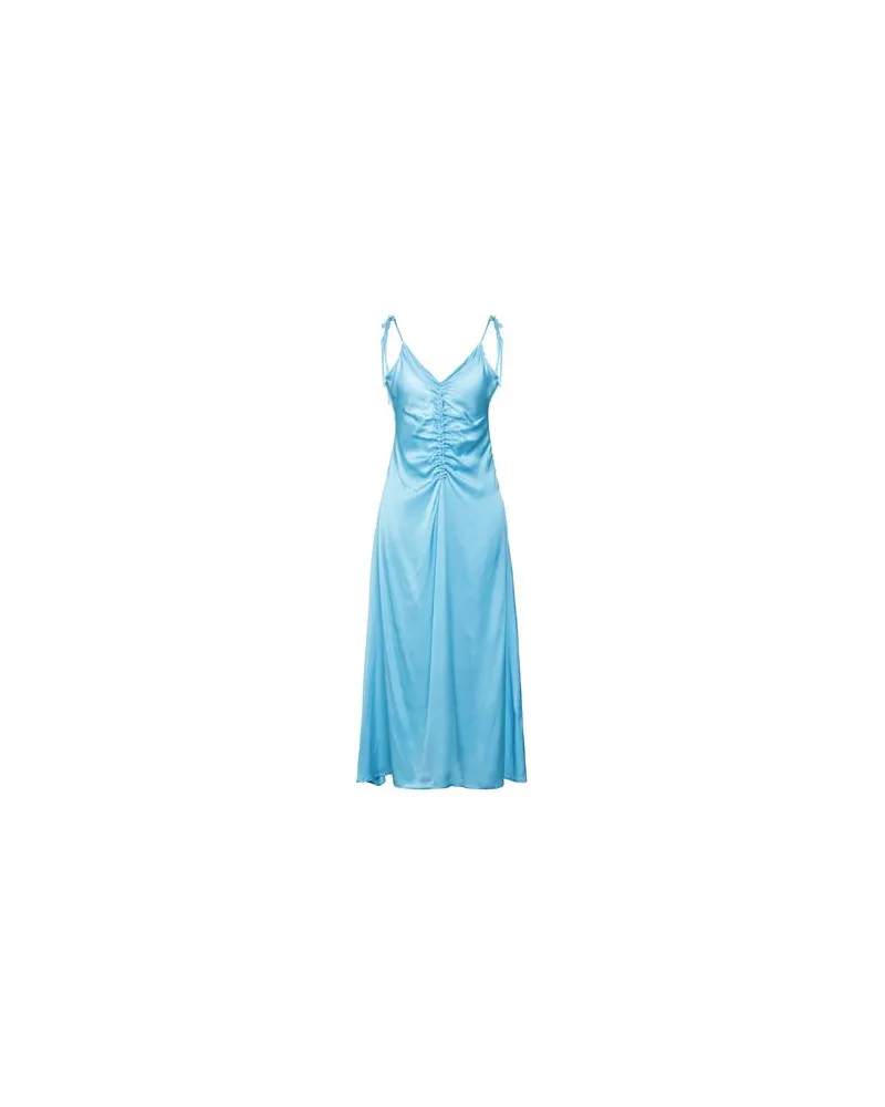 VICOLO KLEIDER - Maxi-Kleiderauf YOOX.COM Azurblau