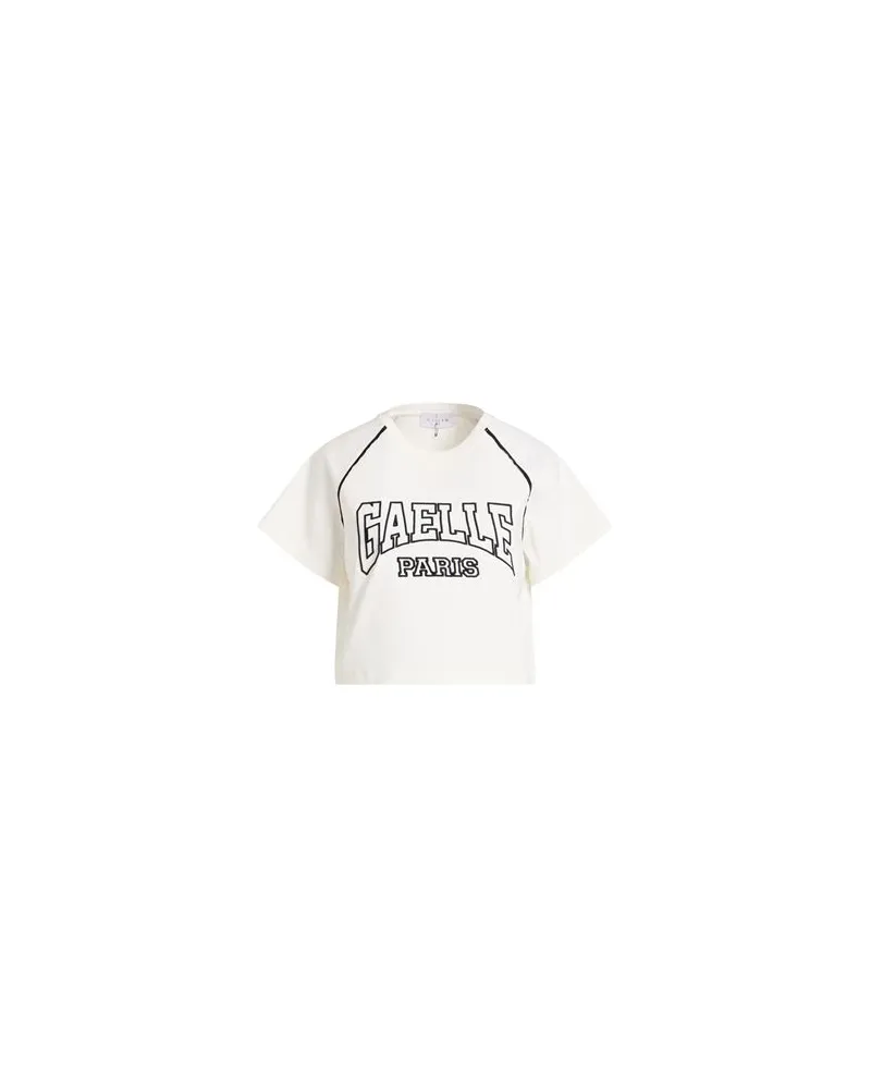 Gaëlle Bonheur TOPS - T-shirtsauf YOOX.COM Cremeweiß