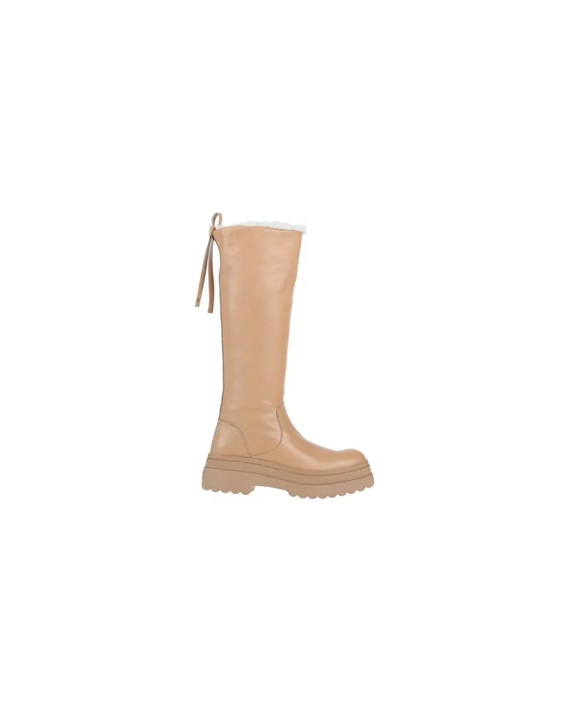 RED Valentino SCHUHE - Stiefelauf YOOX.COM Kamel